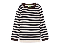 FUB blouse ecru/dark navy stripes uld